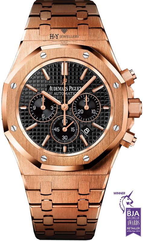 rose gold audemars piguet royal oak chronograph|audemars piguet rose gold diamond.